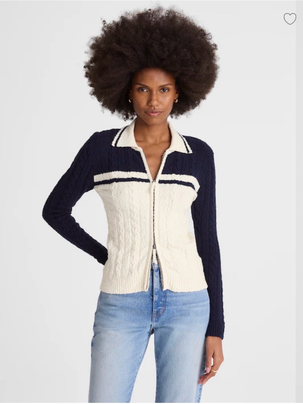 Madewell Zip Cardigan